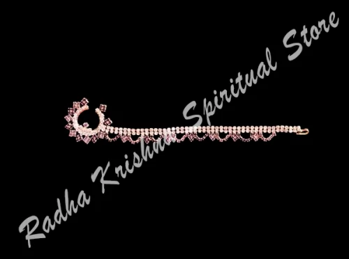 Diamant Wellungen Metall Gottheit Nase Pin - Nath