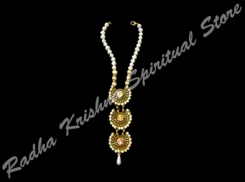 Exquisite Aprikose Wonder Perle Gottheit Gott Halskette