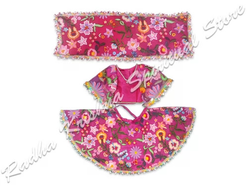 Feenhaftes Blüten Goddess Devi Mata Kleid