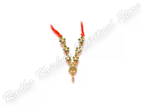 Feather Charm God Metal Necklace