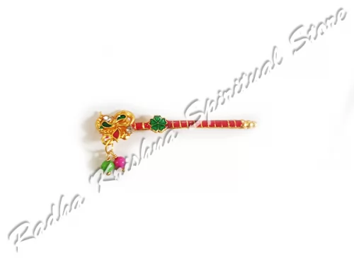 Floral Meenakari Krishna Murli Flute Bansuri