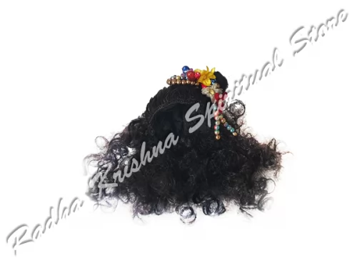 Blühende Herrlichkeit Gott lockiges Haar Perücke