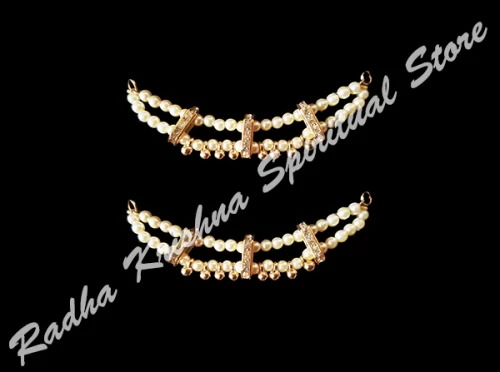 Glitzernde Perlen Gott Gottheit Payal Fußkettchen