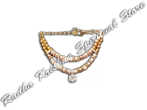 Circonita con perlas naturales de uva royales dios collar