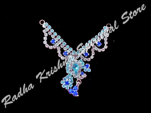 Oceanic Curves Metal Deity Necklace