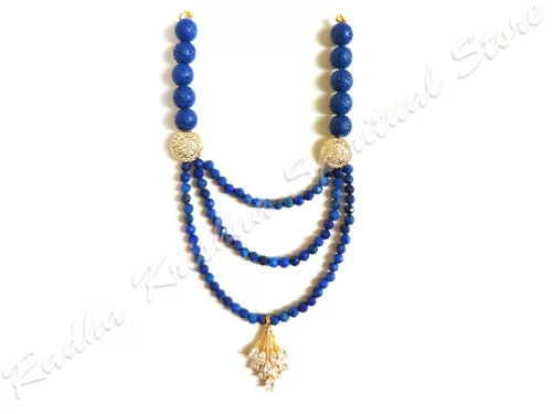 Marine Earthy Semi Precious Metal Necklace