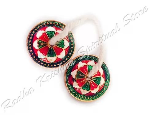 Mini Pequeña Dios abstracto Deidad Manjira Kartal