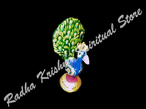 Mini Mayur Dancing Peacock Deity Toy