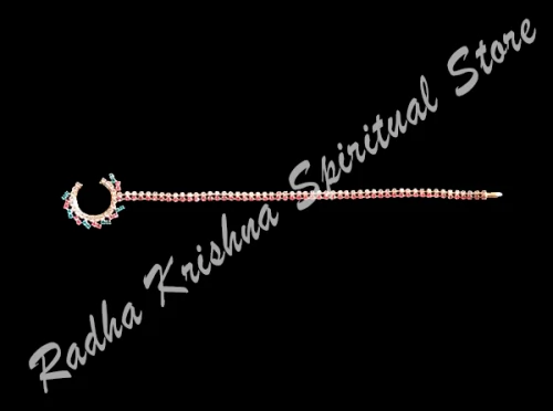 Mystisches Leuchten Gottheits-Nasennadel aus Metall - Nath