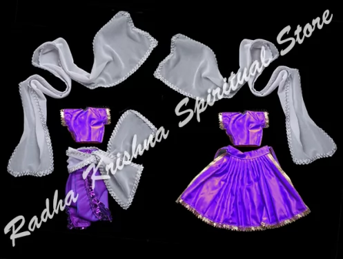 Natkhat Radha Gopala desgaste diario grande Vestido