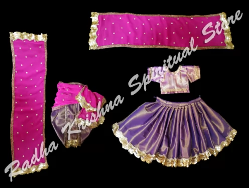 Vestido Radha Krishna grande de Natkhat Gopala