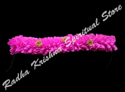 Perivinkle suave Flor Veni Gajra Decoracin del cabello