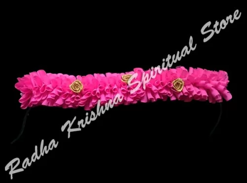 Rose weiche Blume Veni Gajra Haar-Dekoration