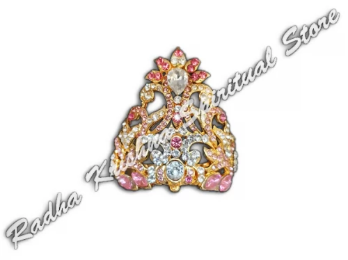 Rosy Blooms God Metal Crown