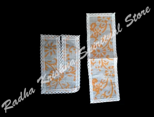 Sandalwood print Chandan Cheera Vastra Dress