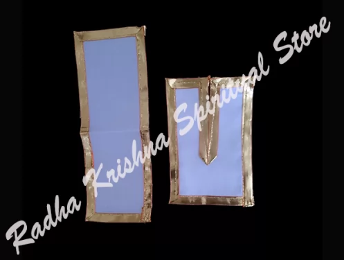 Satin Cheera Vastra Kleid