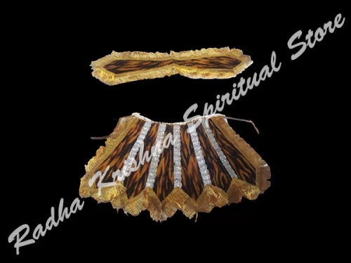 Lord Shiva grob baghambar Tiger drucken Kleid