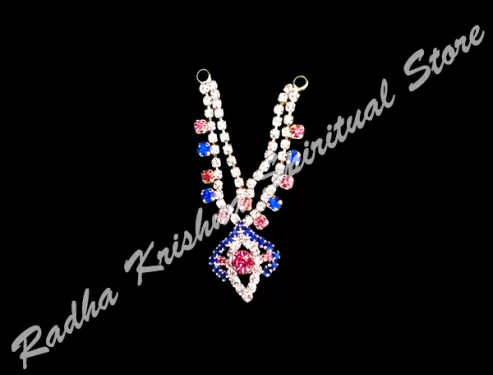 Sparkle Curves Deity Metal Necklace