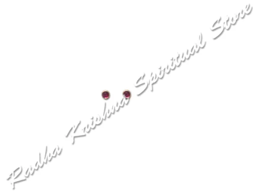 Orb Kundan God Deity Earrings