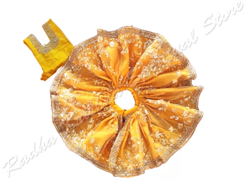 Sonne glitzerndes Laddu Gopal Kleid