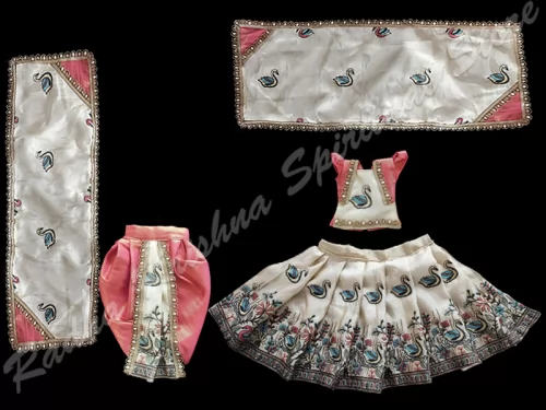 Schwäne Paradies Ganesh Lakshmi Kleid