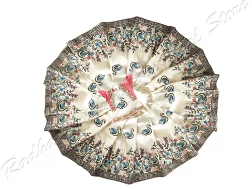 Laddu Gopal-Kleid mit Schwäne Paradies