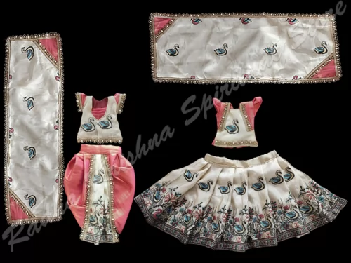 Schwäne Paradies Laxmi Narayan Kleid