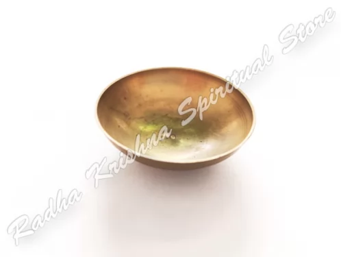 Tiny Bhog Offering Brass Metal Bowl