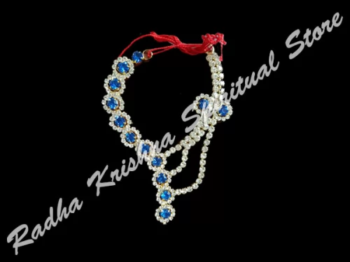 Triple Aqua Ripple Metal God Necklace